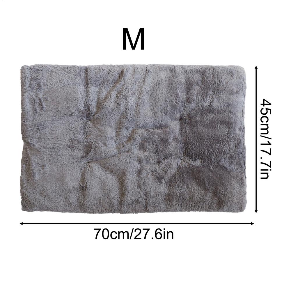 

Большая Пушистая Лежанка для Собаки Мягкая Успокаивающая Портативная Противоскользящая Подстилка для Питомца Клетка для Собаки Будка Спальный Коврик Для Дома Общежития Квартиры Спальни Гостиной красный