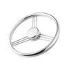 Stainless Steel Marine Steering Wheel, Universal for Yacht Speedboat Hydraulic & Mechanical Helm System, Boat Hardware Accessori