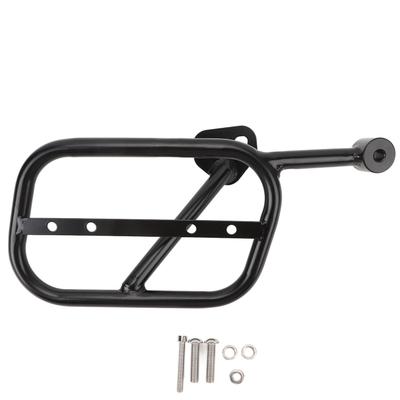 Motorcycle Saddlebag Support Racks Iron Luggage Bag Mount Bracket Replacement for Moto Guzzi V9