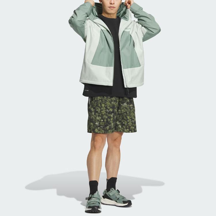 New Adidas x National Geographic Jackets Coats Men's Dusty Green IS9507