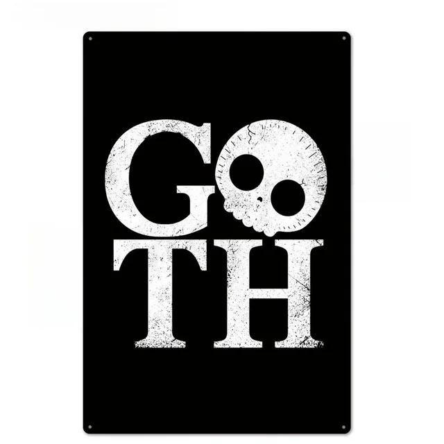 Vintage Rock N Roll Band Plaque Metal Tin Signs  Wall Decoration Art Posters for Man Cave Home Cafe Garden Club Bar