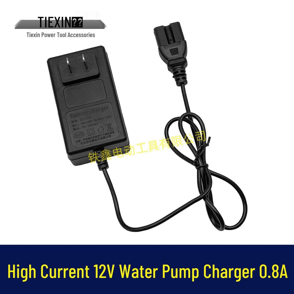 Carregador de Bateria de Lítio 12V 0.8A de Carregamento Rápido com Plugue de Figura-8 para Pulverizadores (Modelo 010392).