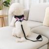 Soft Dog Chest Strap Adjustable Dog Traction Rope Collar Practical Dog Chest Vest  Daily Walk
