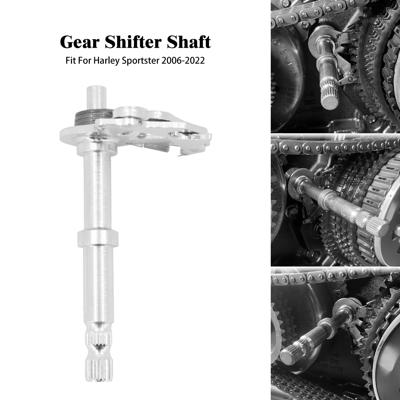 Motorcycle Chrome Gear Shifter Shaft Transmission Shifter Lever For Harley Sportster XL 1200 Iron 883 48 72 Roadster 2006-Later Gear Shifter Shaft
