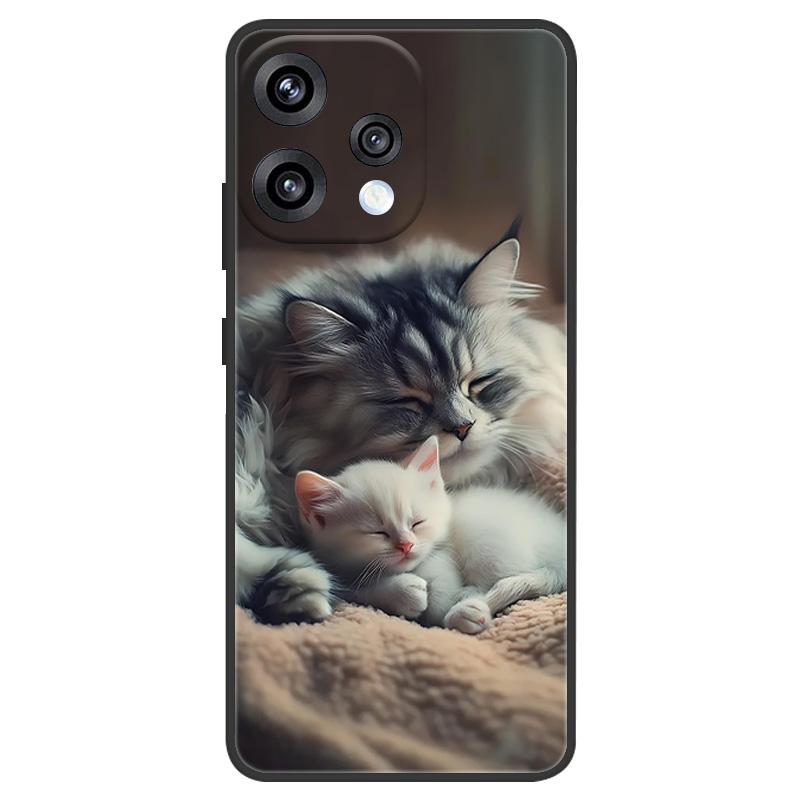 For OPPO Reno 15 Case For OPPO Reno 15C Cover Cute Flower Printing Soft Silicone Cases For OPPO Reno15C Reno15 Coque Fundas