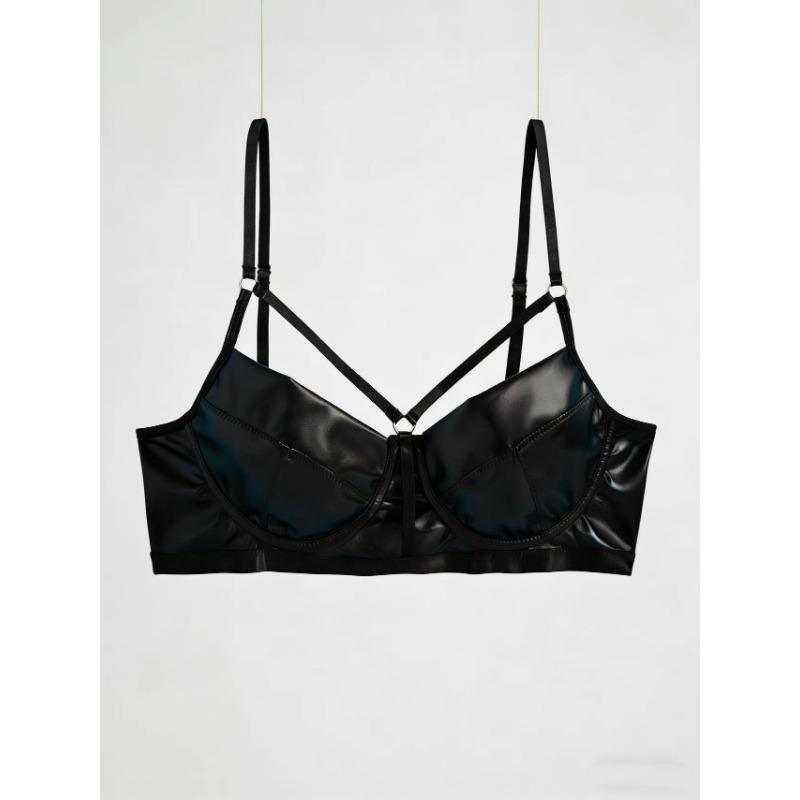 Y2k Sexy Gothic Cross Back Bra For Women