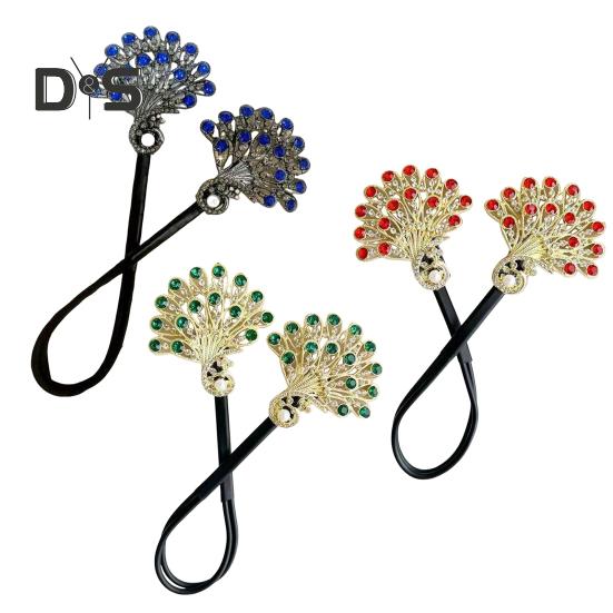 

3 шт., бигуди для создания пучков со стразами в виде павлиньего хвоста, ловкий твистер для завивки волос, зажим для волос, ленивые женские аксессуары для укладки волос 3pcs