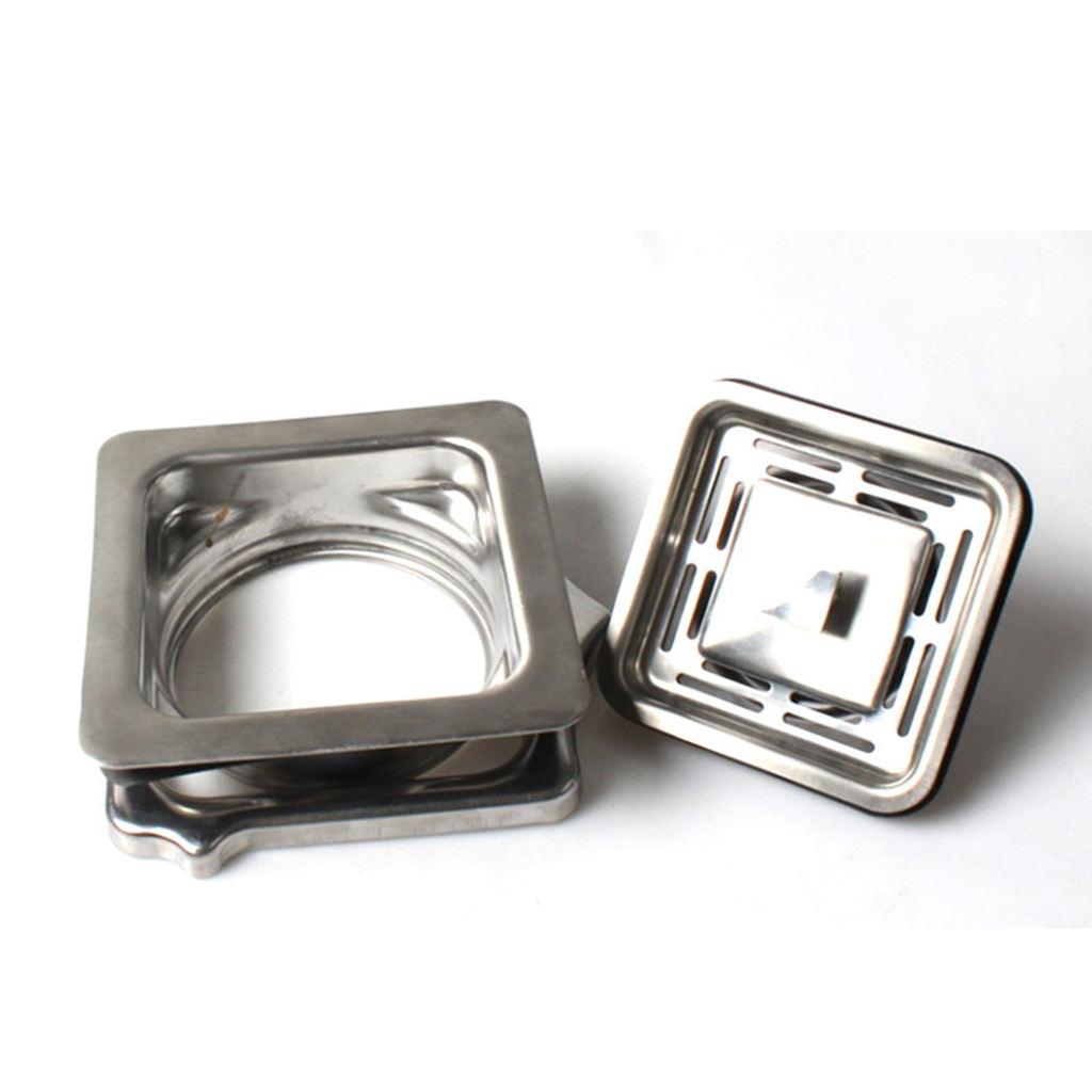 Square Garbage Disposer Drain Basket Food Waste Disposer Accessories Stainless Steel China Mainland