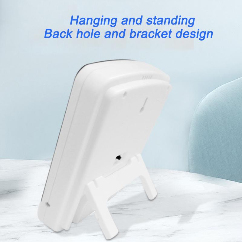 Household Temperature Humidity Meter Digital Clock Alarm Clock High Accuracy Indoor Hermometer