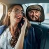 Funny Old Man Print Car Headrest Cover All-Season Use & Washable, Personalized Car Interior Decor