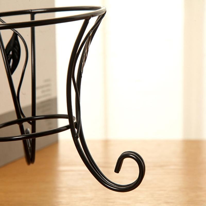  Practical Metal Flower Rack Small Plant Display Shelf Metal Flowerpot Stand