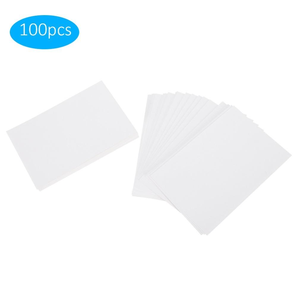 100pcs White White Cardstock Paper Textured Tagboard Watercolor Paper  Wedding Invitations A