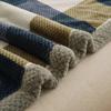 Winter Strickdecke Plaid Doppel Große Korallen Samt Warme Decke Blätter Büro Nickerchen Flugzeug Sofa Warme Decke