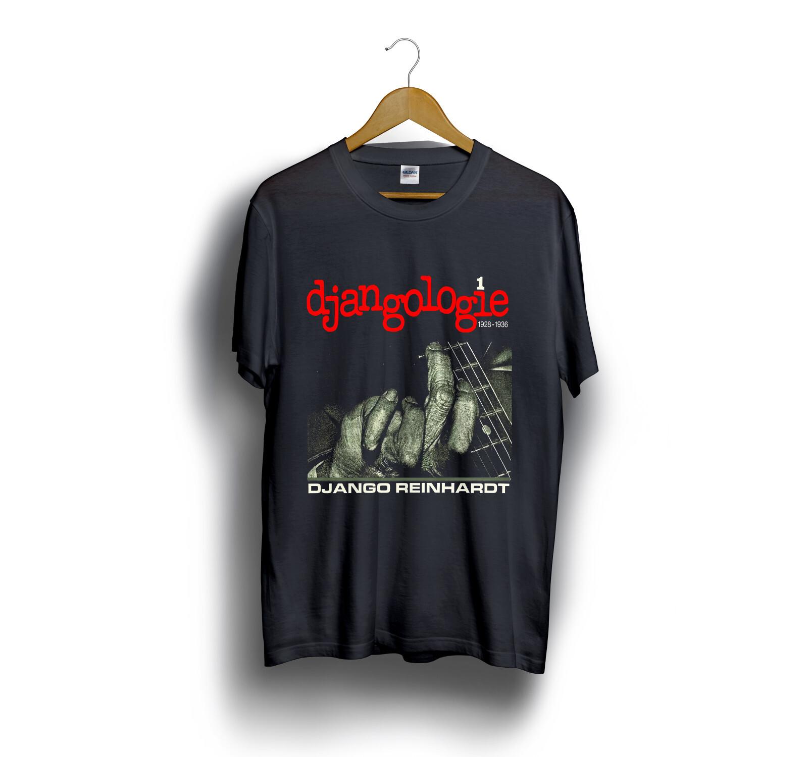 Django Reinhardt Black T-Shirt Size S-5XL XXXL