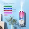 Air Freshener Automatic Spray Bathroom, Wall Mounted Essential Oil Diffuser Automatic Fragrance Dispenser Aromatherapy Diffuser with LED Display