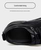 Men's Spring & Autumn Leather Shoes - 6cm Height Boost, Thick Sole, Formal/Casual Versatile Footwear