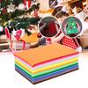 80 Stück Verschiedene Farben DIY Bastelmaterial Quadratische Form Vlies Filzstoff Filzplatten Heimnähen