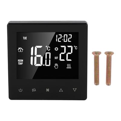 Intelligentes Thermostat Touchscreen Home-Thermostat für Klimaanlage Heizung Temperaturregelung 5 Grad C-45 Grad C Energie