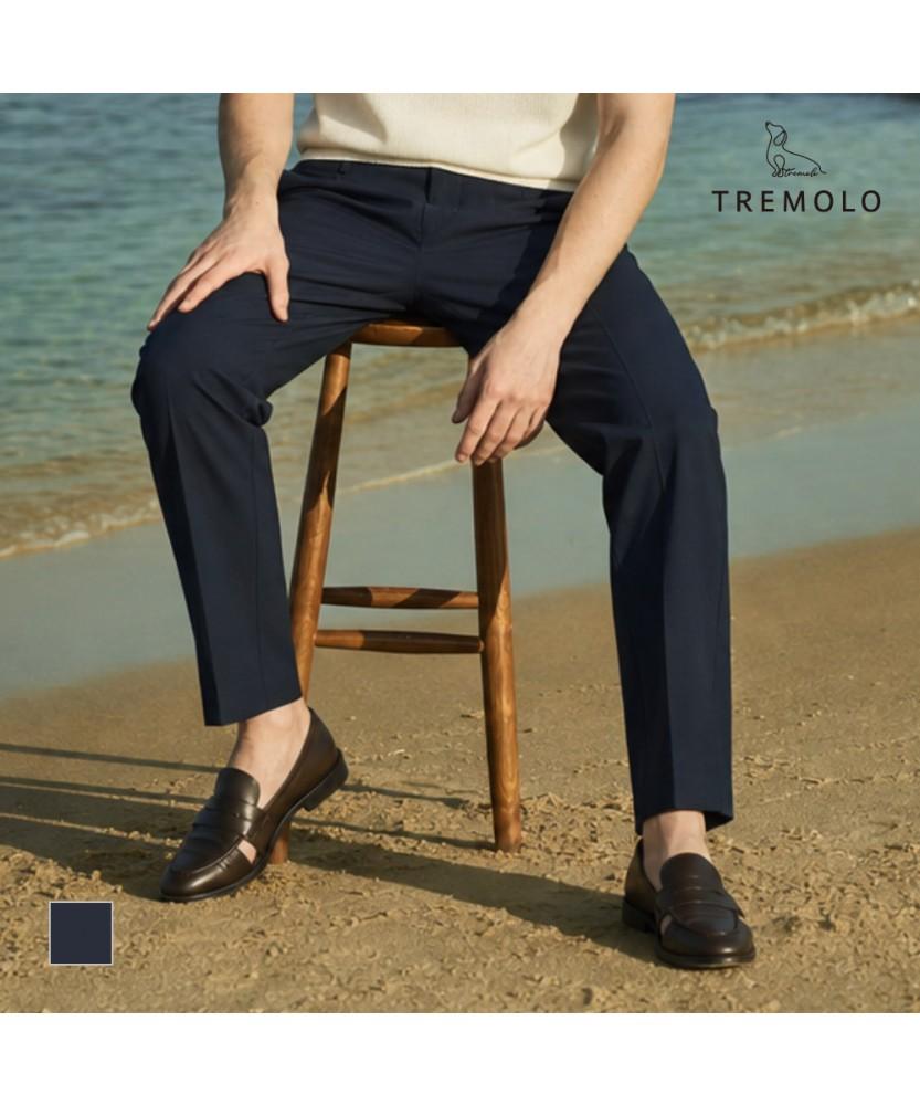 TREMOLO Nylon Spandex Elastic Waist Pants_Trndl3M3171