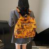 Camouflage Trendy Cool Large-capacity Backpack Bag Women's New Lightweight Cloth Bag Going Out Travel Backpack Schoolbag