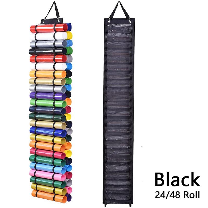 Craft Storage Organizer Vinyl Roll Holder Vinyl Storage Rack Hanging Closet