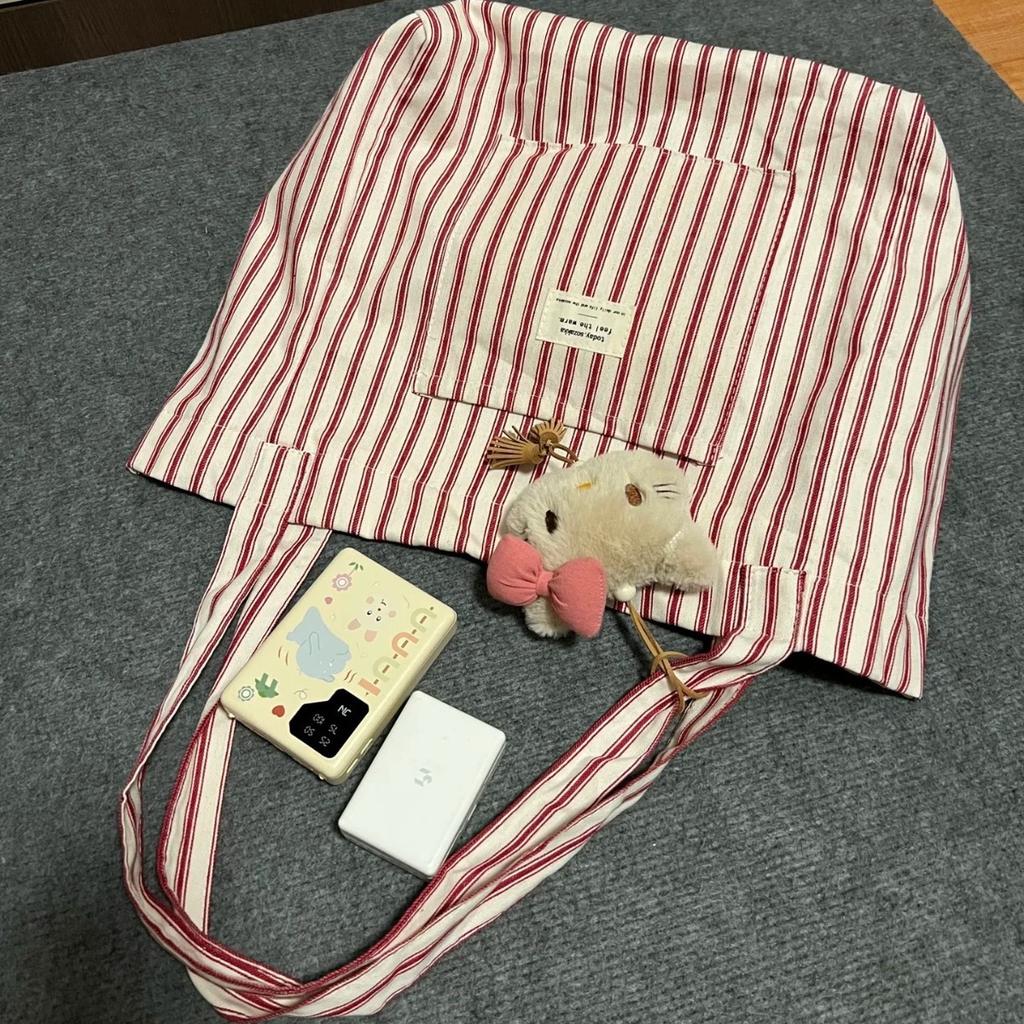 Texture niche large-capacity bag women's fashion summer new canvas shoulder