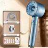 Serene Blue Pressurized Shower Head Set