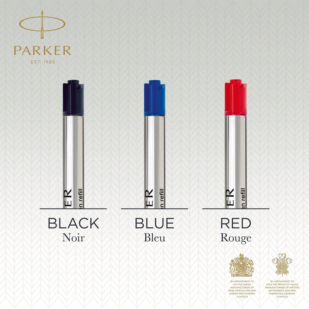 Parker QUINKflow Ballpoint Pen Ink Value Pack Refills, Medium, Black, 10-Pack