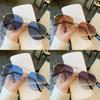 Vintage Mens Square Sunglasses With Uv400 Protection For Travel And Parties
