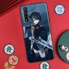 Genshin Impact Xingqiu For Huawei P60 Pro P30 P40 Lite Nova Y61 Y91 Y90 Y70 Y60 Y72 12s 12i 11i 7i 8i 9 10 SE Case