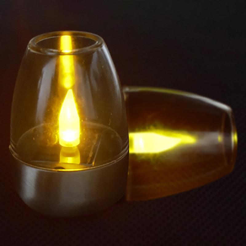 Solar Kerzenlicht Flammenlose LED Nachtlichter Edelstahl Wasserdicht Rasenlicht Außen Garten Geburtstagsfeier Deko