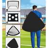 Easy Assembly 5 Hole soccers Goal Construction Materials Ideal for Youth and Adult Enthusiasts