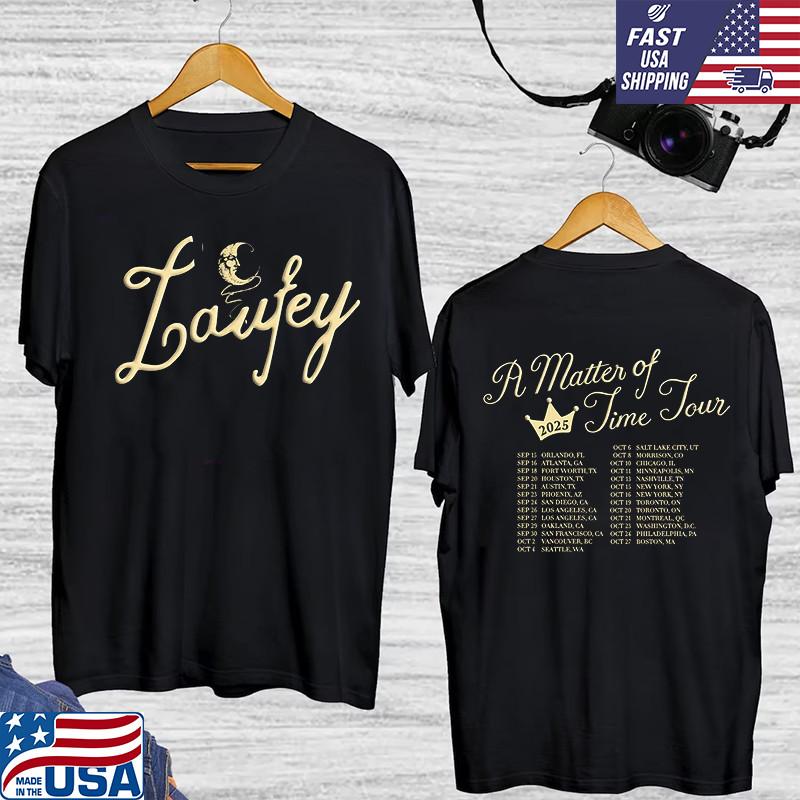 

Laufey A Matter Of Time Tour North America 2 Sided T Shirt Unisex T-Shirt XXXL