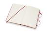 Moleskine Classic Horizontal Large Size x QP060R Notebook, Hardcover, Ruled, (13cm 21cm), Red,