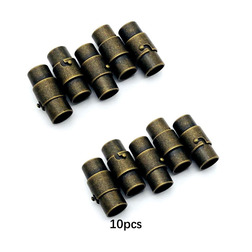 10 Pieces Bracelet Clasp Replacement Detachable Bronze Anti-corrosive Electroplated Jewelry Making Connector Part