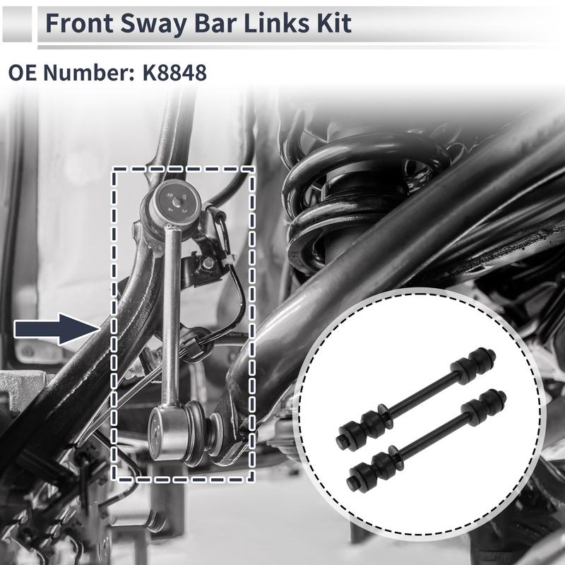 X Autohaux Front Stabilizer Bar Links for FORD for Mustang 1994-2004 No.K8848 2 Pcs