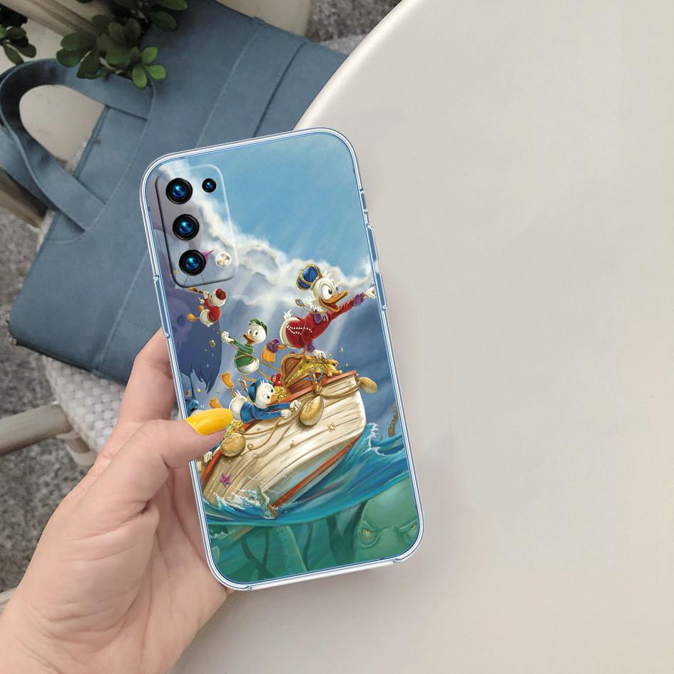 CJ47 DuckTales Donald Duck Phone Case for Motorola Moto Edge 20 30 40 50 S30 Fusion Ultra Pro Neo Lite + G200 G23