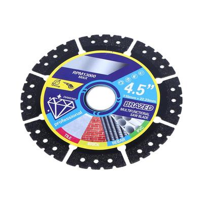 115mm Diamond Cutting Blade for Angle Grinder Durable Fast-Cutting Tool for Steel Concrete Stone Marble