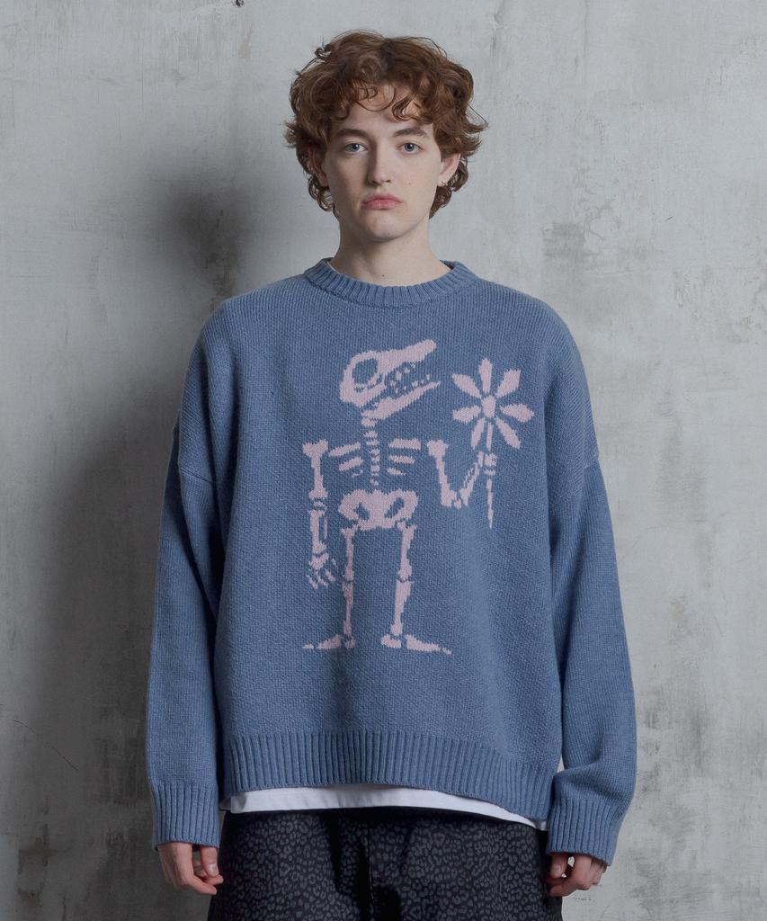 SHVTO Monster Knitwear Blue