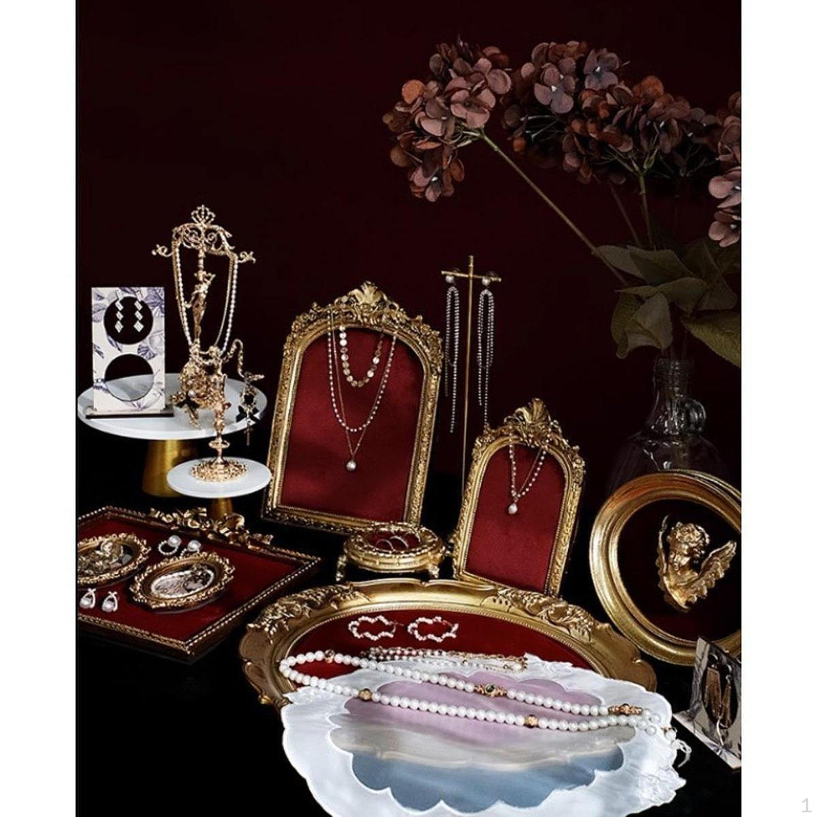 

Стойка для ювелирных изделий в европейском стиле, органайзер для магазина, многофункциональное хранение ожерелий и длинных цепочек