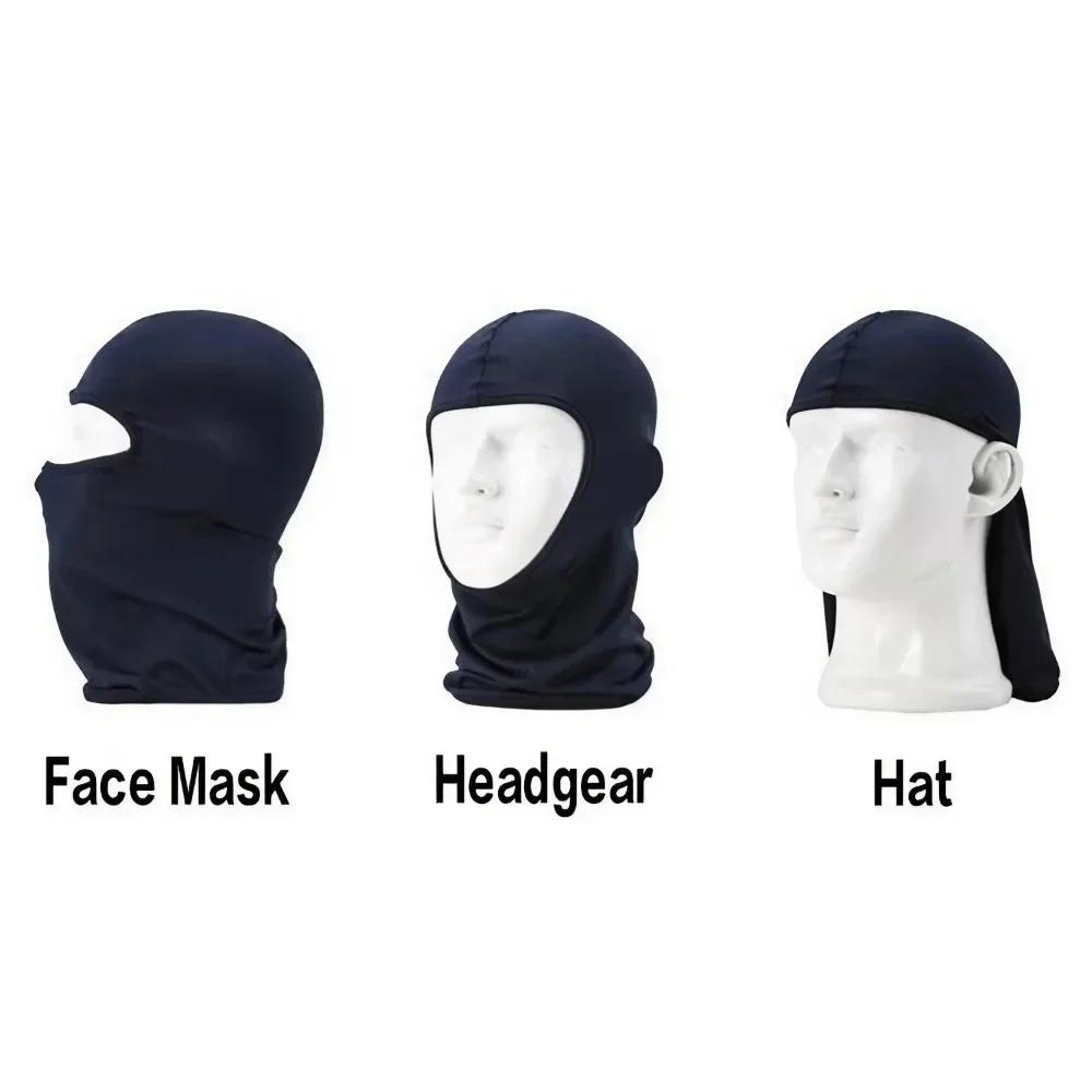 Men Tactical Balaclava Face Mask Summer Sun Protection Bandana Cooling Neck Gaiter Hiking Scarves Motorcycle Cycling Helmet Hood