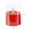 LED Electronic Candle Lights Battery Operated Candle Atmosphere Lamp  Flameless Candlesticks for Fireplace Xmas Halloween