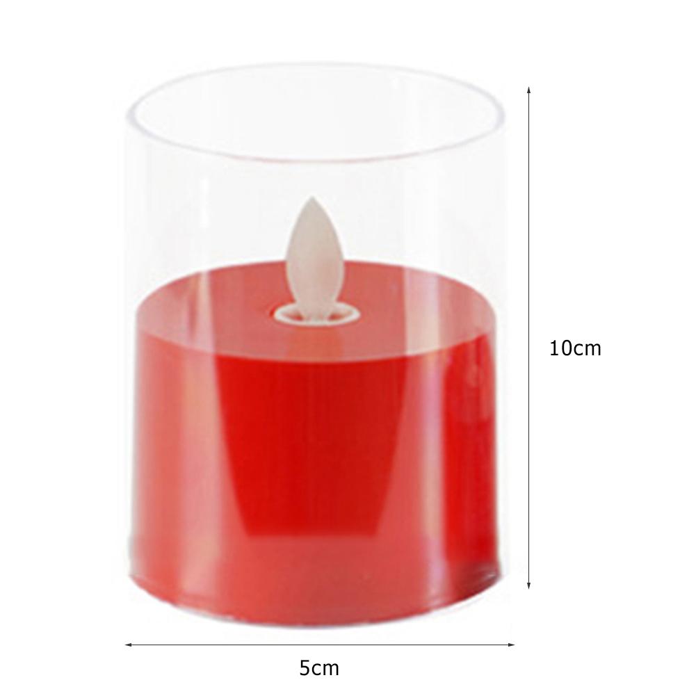 LED Electronic Candle Lights Battery Operated Candle Atmosphere Lamp  Flameless Candlesticks for Fireplace Xmas Halloween