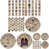 50 Pack One Piece Pirate Poster Stickers Colorful Graffiti Cartoon Decor For Fans