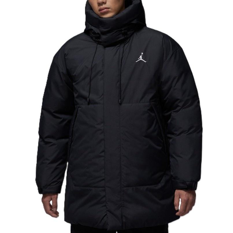 Air Jordan Flight Down Parka Black Men s HV0539-010 M