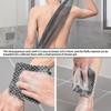 2Pcs Exfoliating Bath Scrub Towel with Ergonomic Handle for Back Arms Legs Gentle Textured Design Spa Bathing Accessorie
