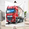 Kw Heavy Trucks Blanket Durable Comfort Great For Livingroom Bedding Office Chair Four Seasons Multipurpose Modern Style