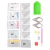 Rhinestone Earrings Waterproof Healthy Harmless Uniform Texture Beautiful Exquisite Shiny Ear Studs