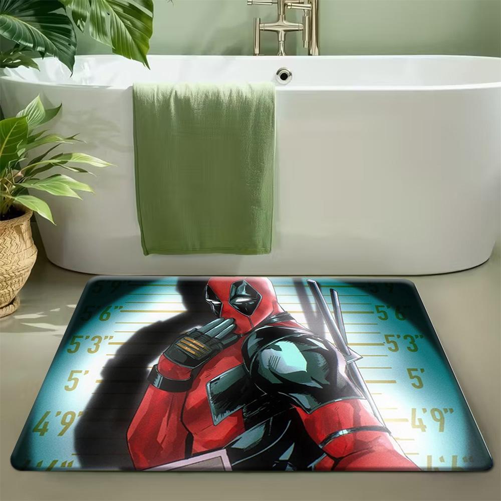 1pc for Marvel Spider Man Themed Door Mat Non-Slip Floor Rug Ideal Gift for Valentine'S Day Birthday Christmas Housewarming Pe