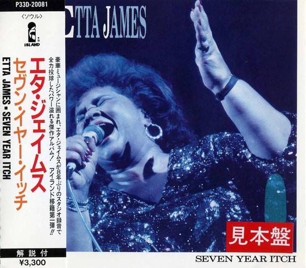 

CD ETTA JAMES - Seven Year Itch P33D20081 Island Records 1989 Japan Soul/Funk Used